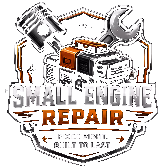 Small engine repair logo
